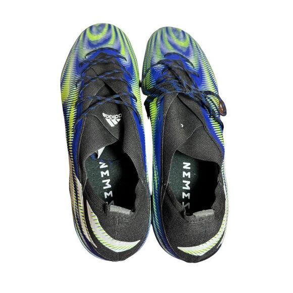 ADIDAS NEMEZIZ .1  SG  SOFT GR  CLEATS BLUE NEON GREEN FW7421 MENS SIZE 13 - Picture 6 of 6